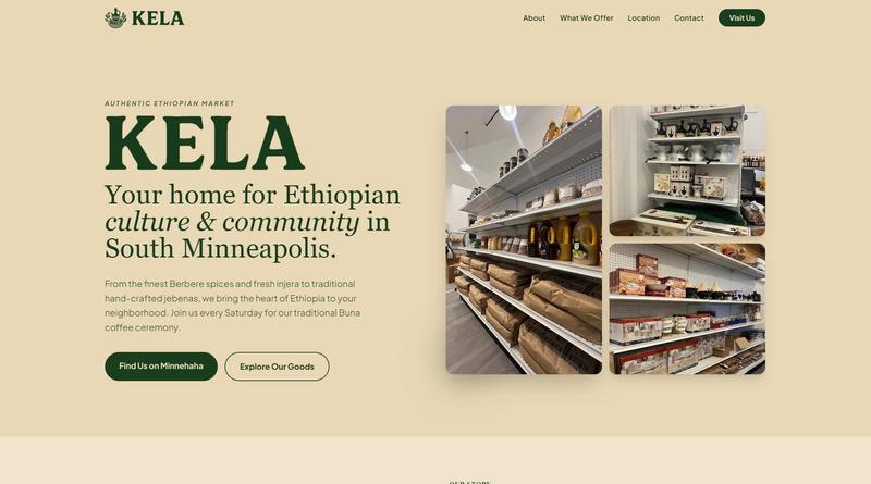KELA Market project screenshot