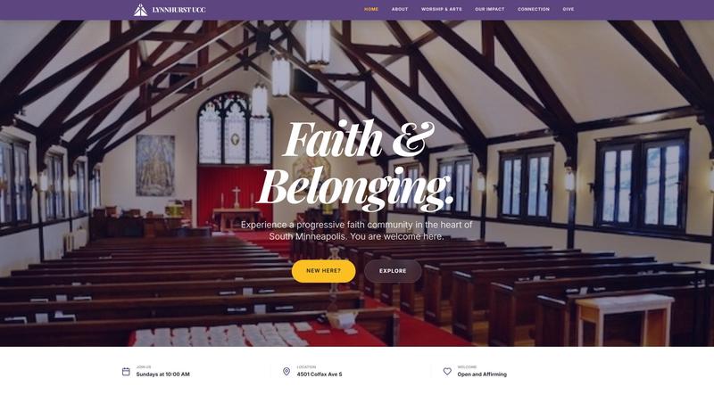 Lynnhurst UCC project screenshot
